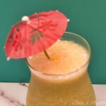 Piña Colada mocktail close-up view