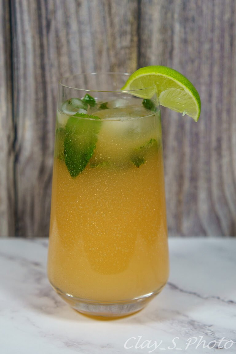 tart grapefruit ginger fizz